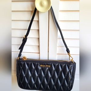 Miu Miu matelasse purse